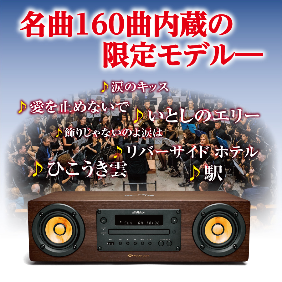 カラーブラウンJVC WOOD CONE EX-D6 新品未開封